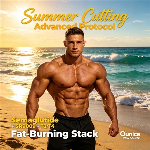 Summer Cutting Kengaytirilgan Protokol: Semaglutide + SR9009 + T3/T4 Fat-Burn...